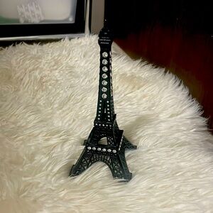 Black Eiffel Tower decoration